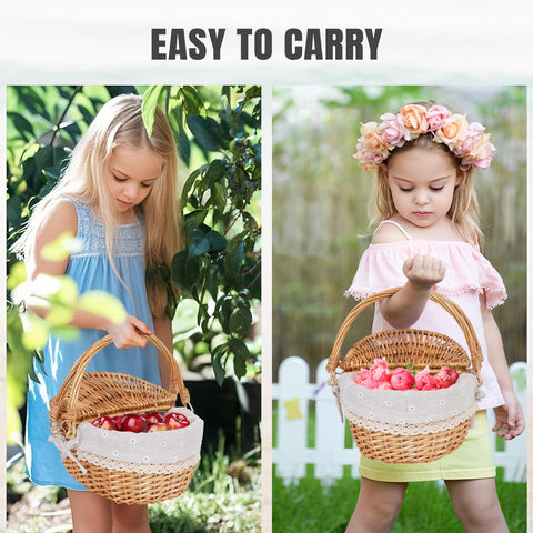 HappyPicnic decor-friendly basket pairs with seasonal displays and gifts.