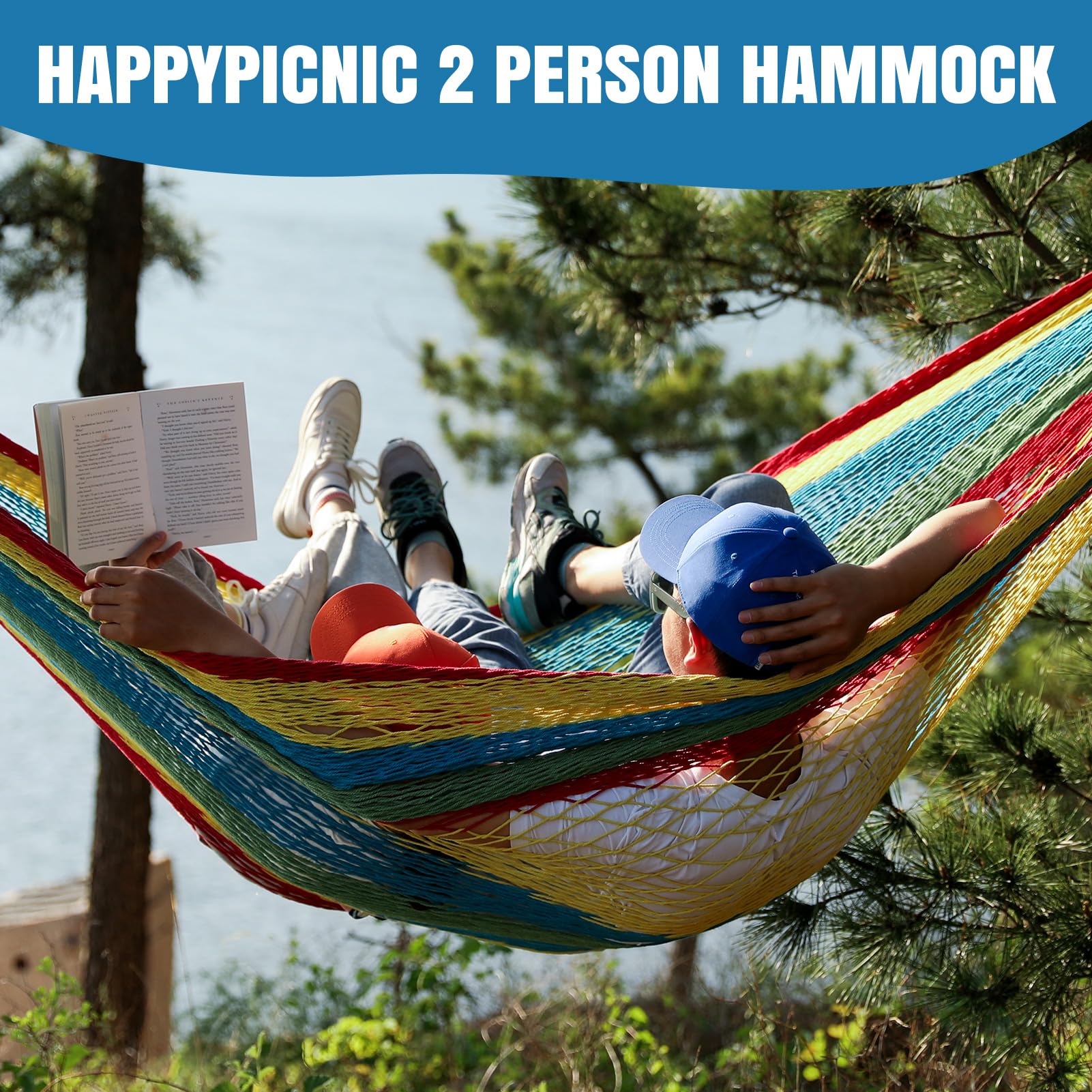 HappyPicnic carry bag for easy travel and storage with the hammock.