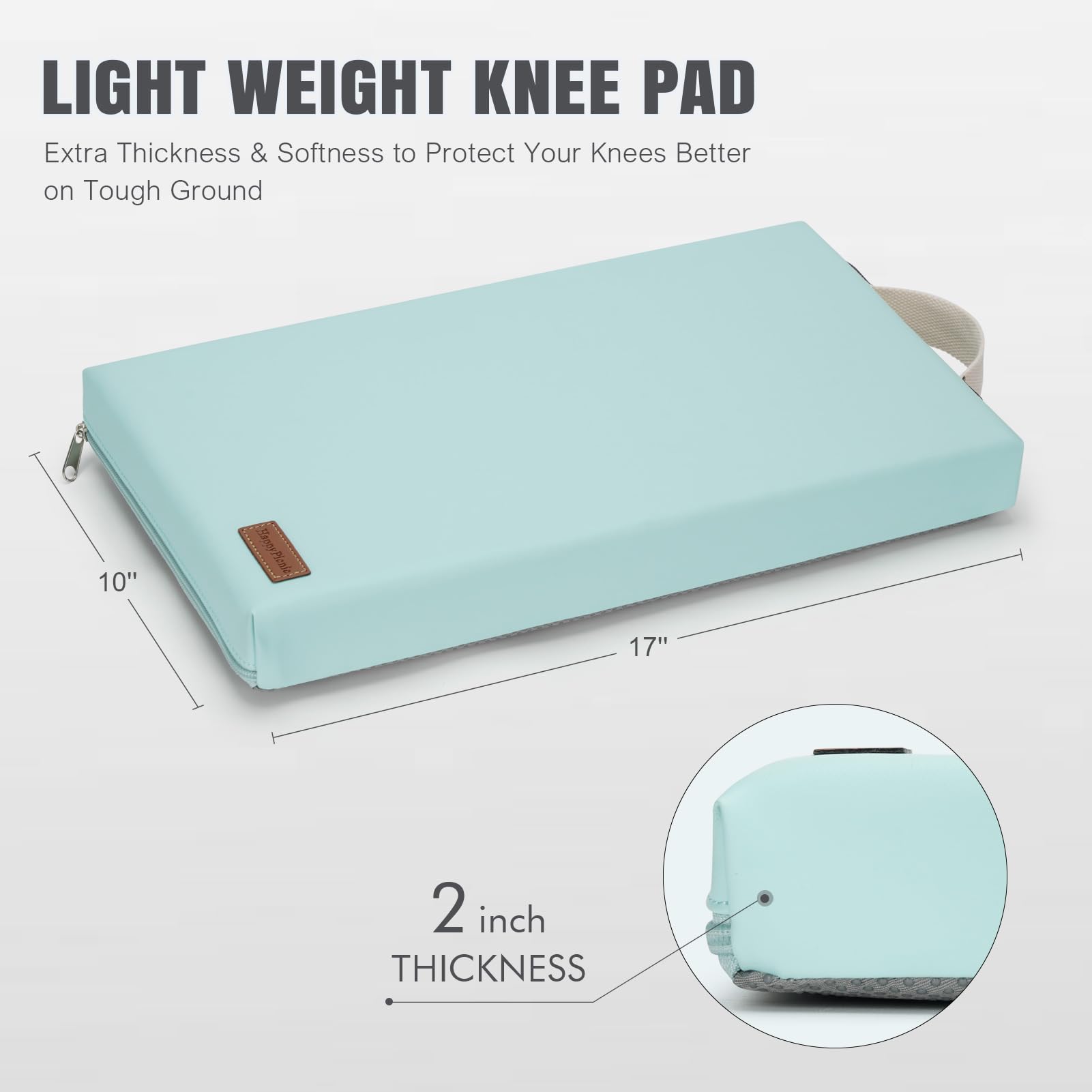 HappyPicnic kneeling pad with handle for portable use