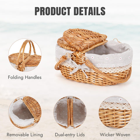 HappyPicnic lace detailing adds charm for photos and gifts.