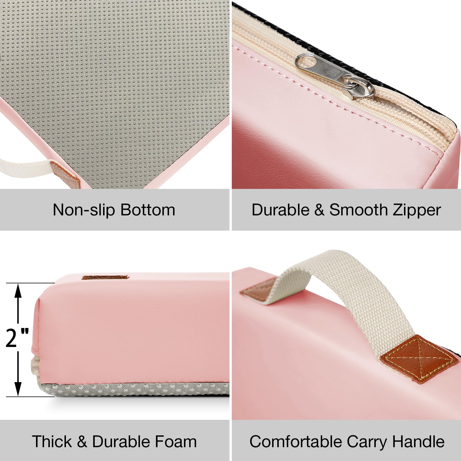 HappyPicnic multi purpose kneeling pad supports gardening, cleaning, and yoga.