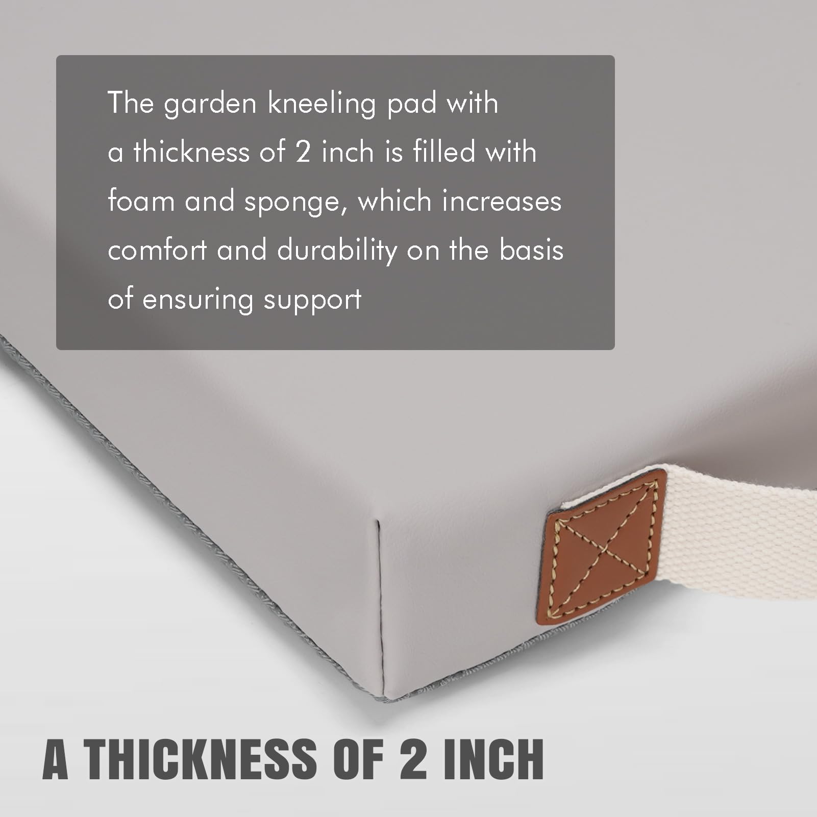HappyPicnic removable cover kneeling pad for easy cleaning and quick maintenance.