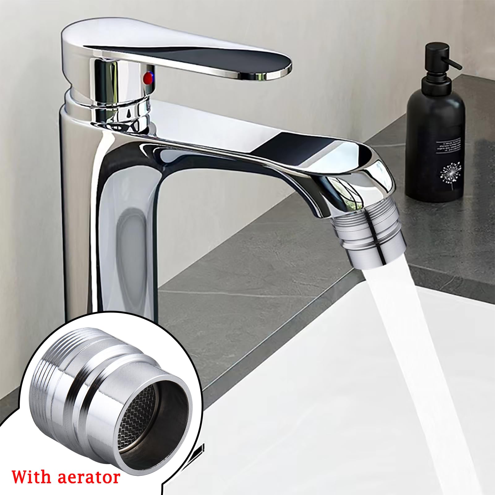 Happywins included washers enable simple on-site installation.