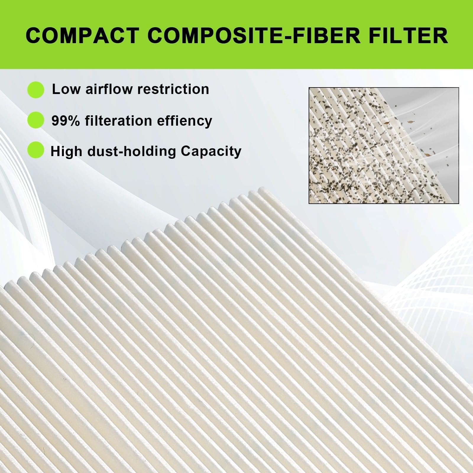Harbot 24-083-03-S air filter on Cub Cadet LT1050 improves intake performance