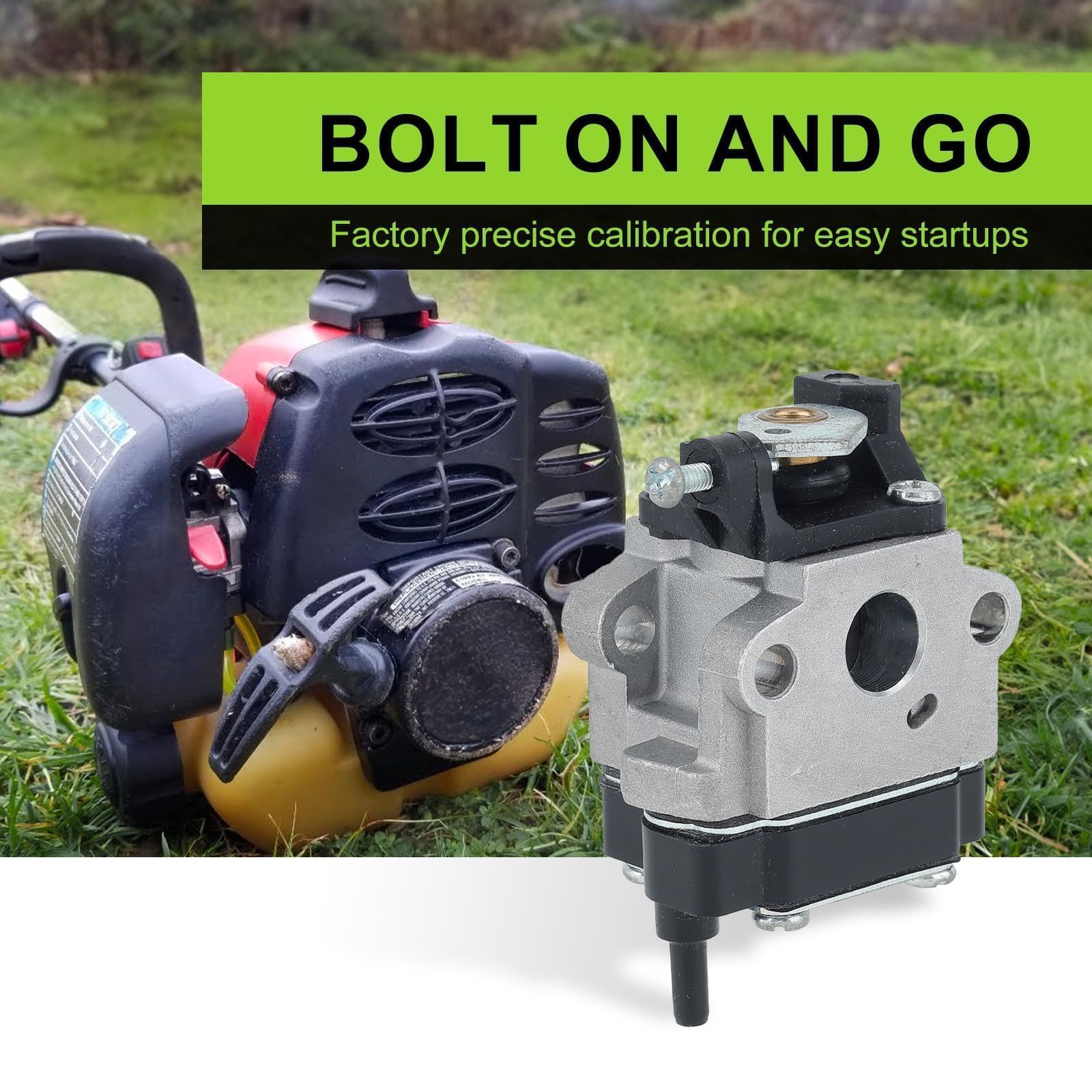 Harbot 308480001 fuel line on Toro kit for steady fuel delivery.