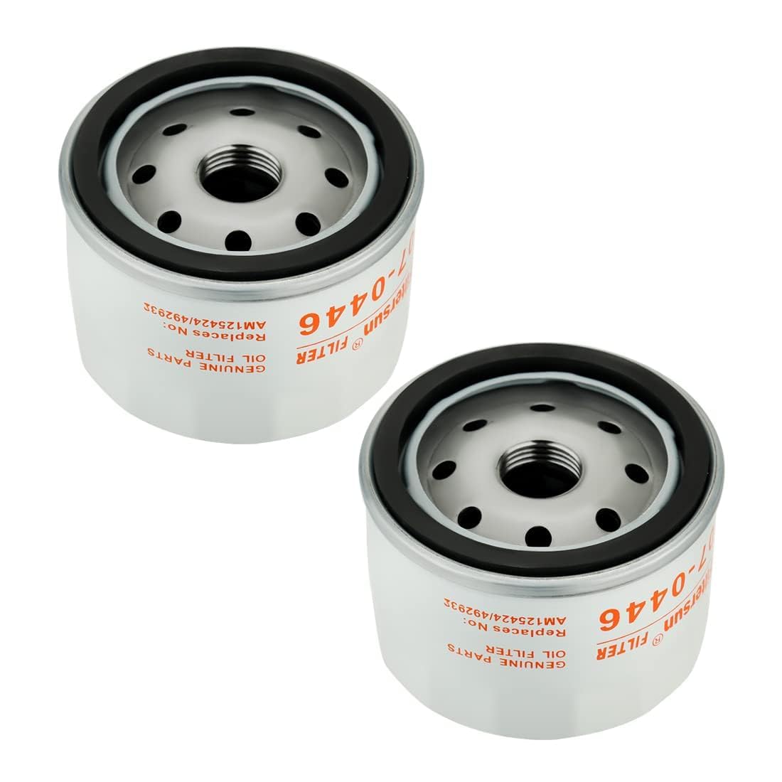 Harbot 492932 oil filter pack of 2 for Briggs and Stratton and John Deere equipment.