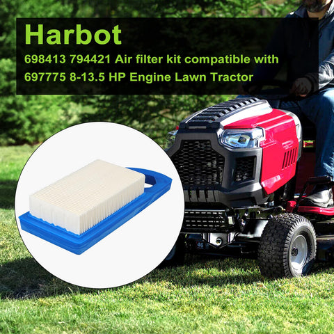Harbot air filter kit compatible with 8-15 HP engines for reliable filtration and airflow.