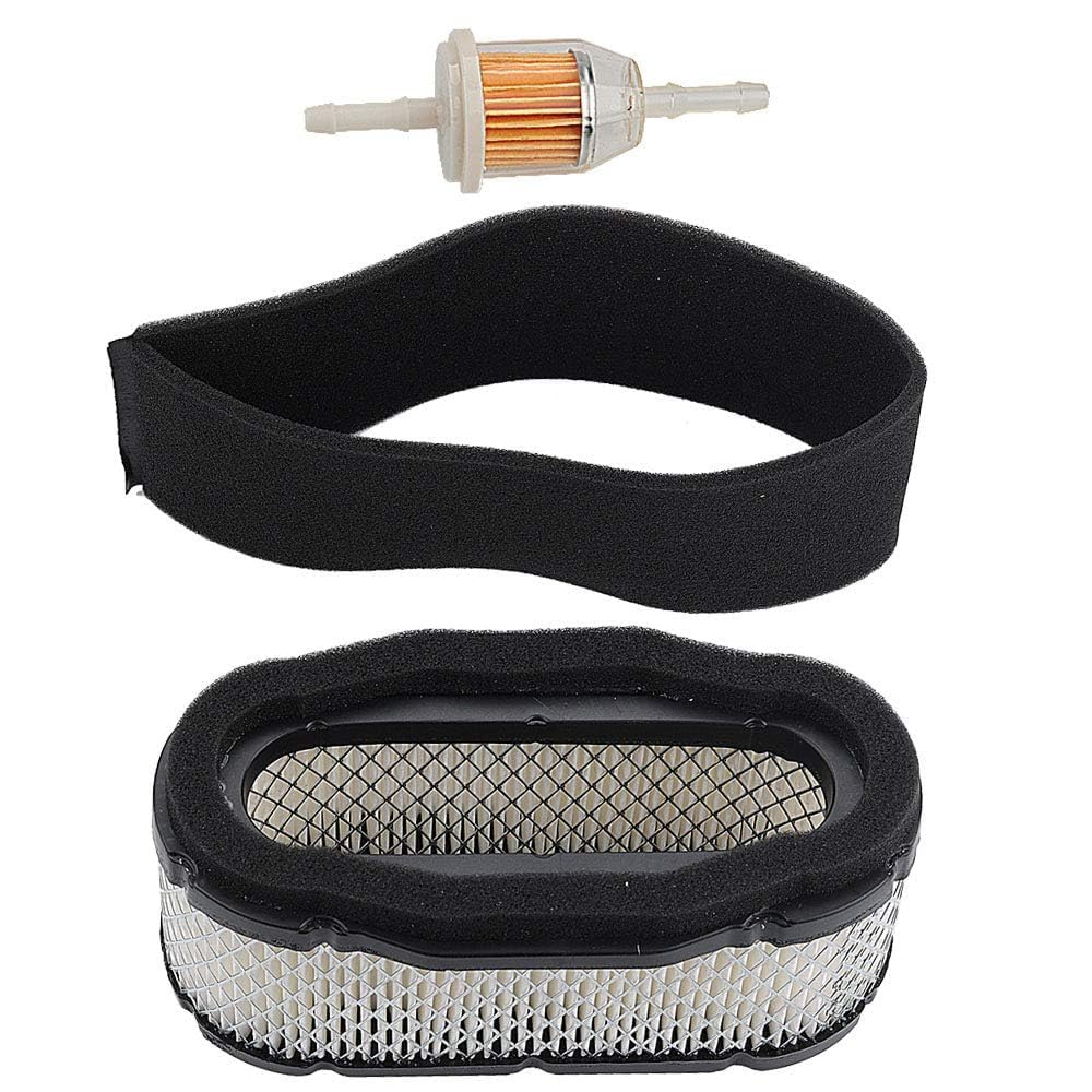 Harbot air filter kit for X320 Z445 front view shows precise fit and clean intake.