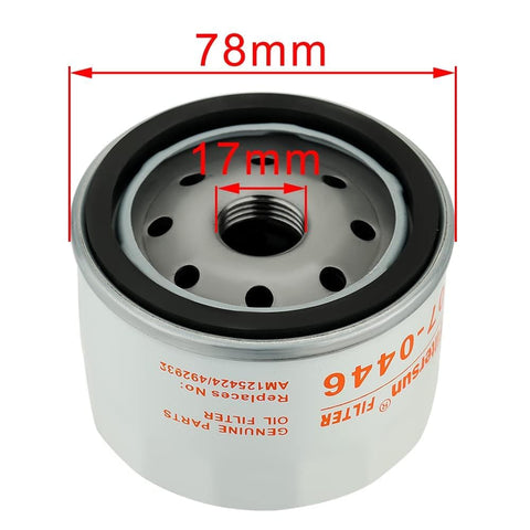 Harbot oil filter suitable for John Deere AM125424 and LG492932S models.