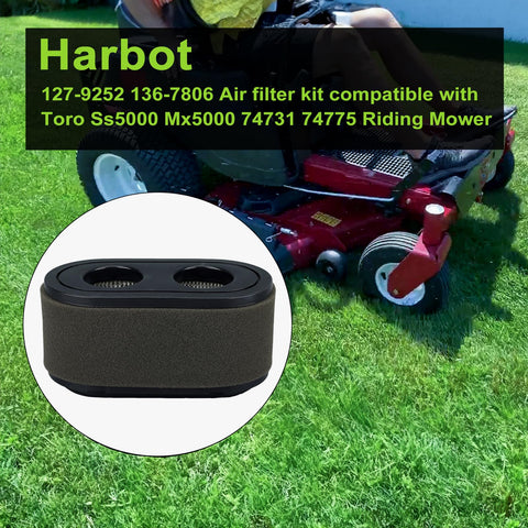 Harbot complete tune-up kit for Toro TimeCutter SS5000 enables quick maintenance.