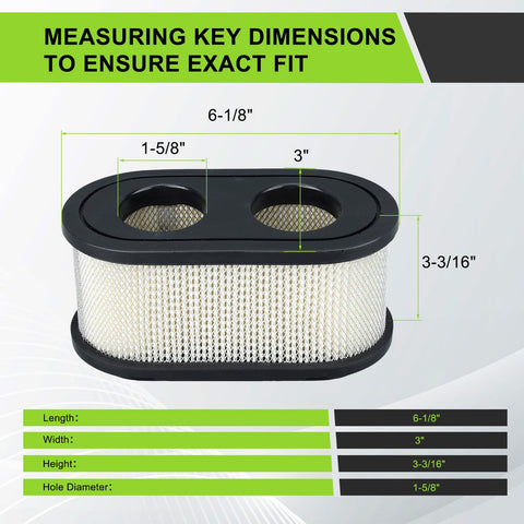 Harbot compatible dimensions ensure proper fit on air filter.