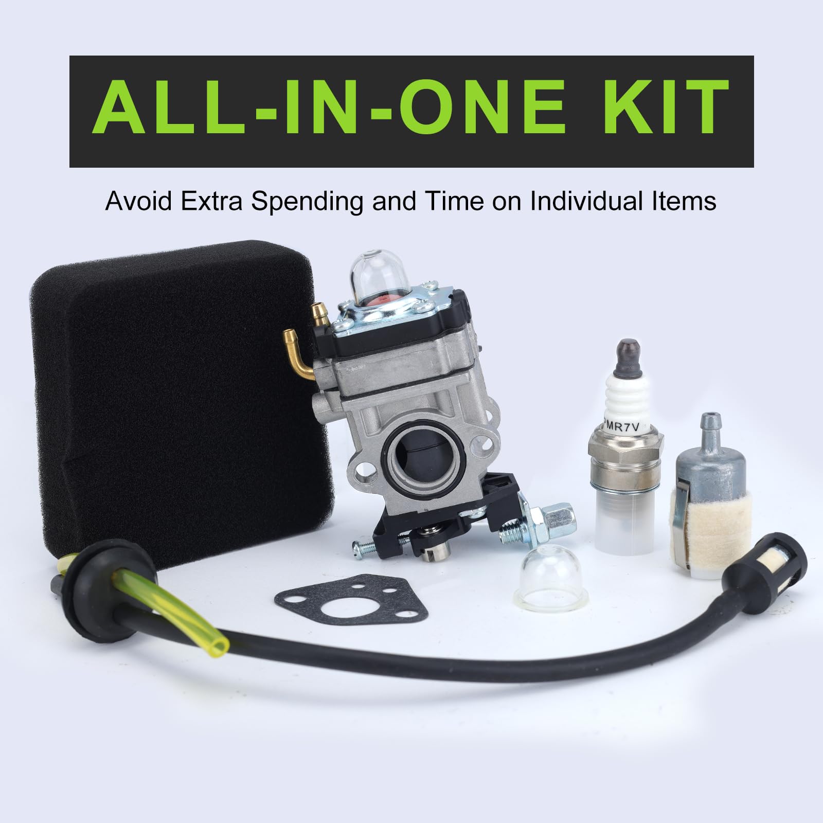 Harbot E43 carburetor kit gasket and seals to prevent leaks