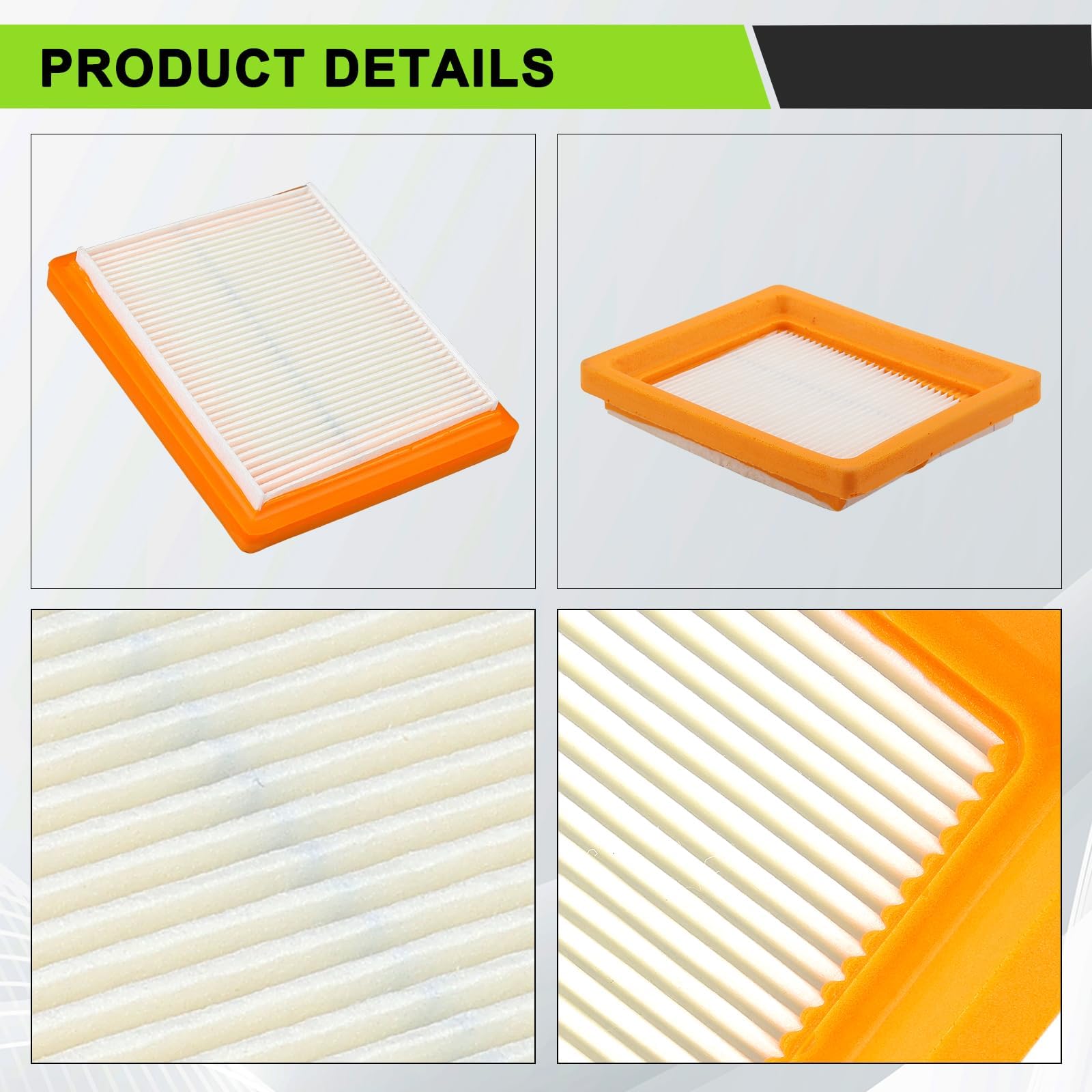 Harbot easy-install air filter for quick replacement without tools