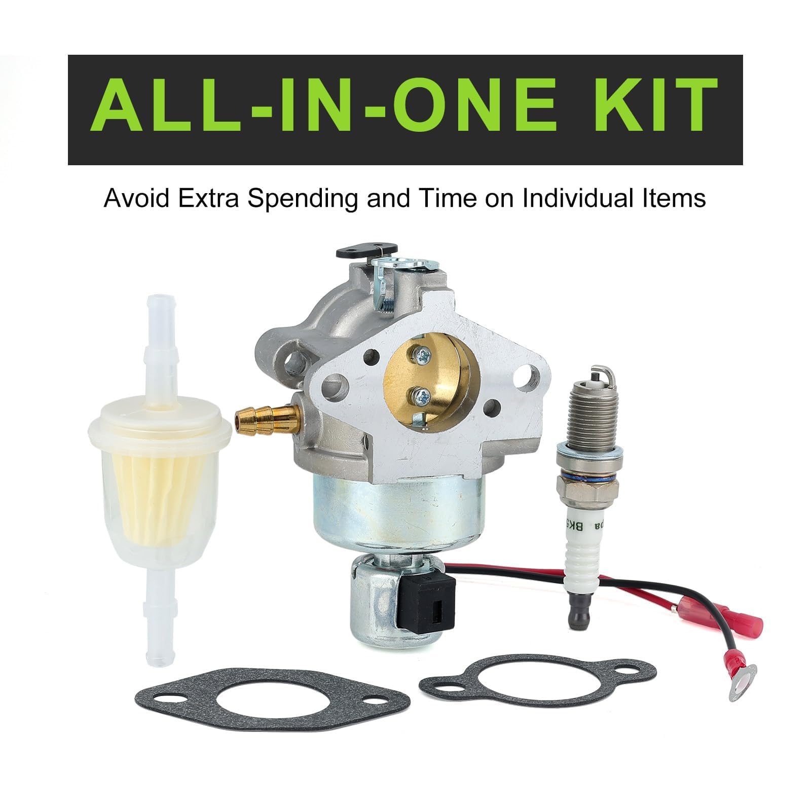 Harbot fuel filter included for cleaner fuel flow.