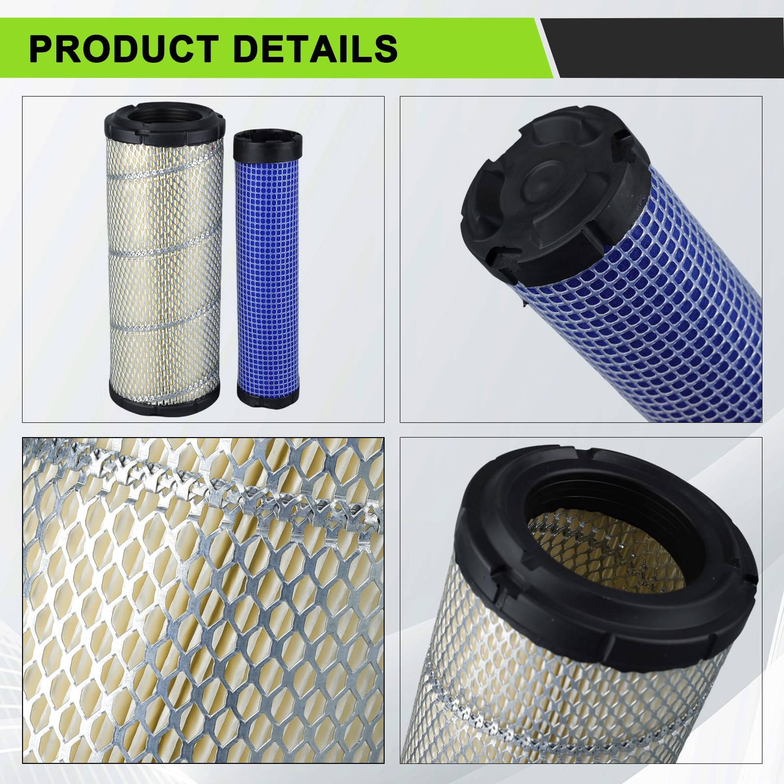 Harbot inner filter cross-section graphic illustrating precise fit and sealing.