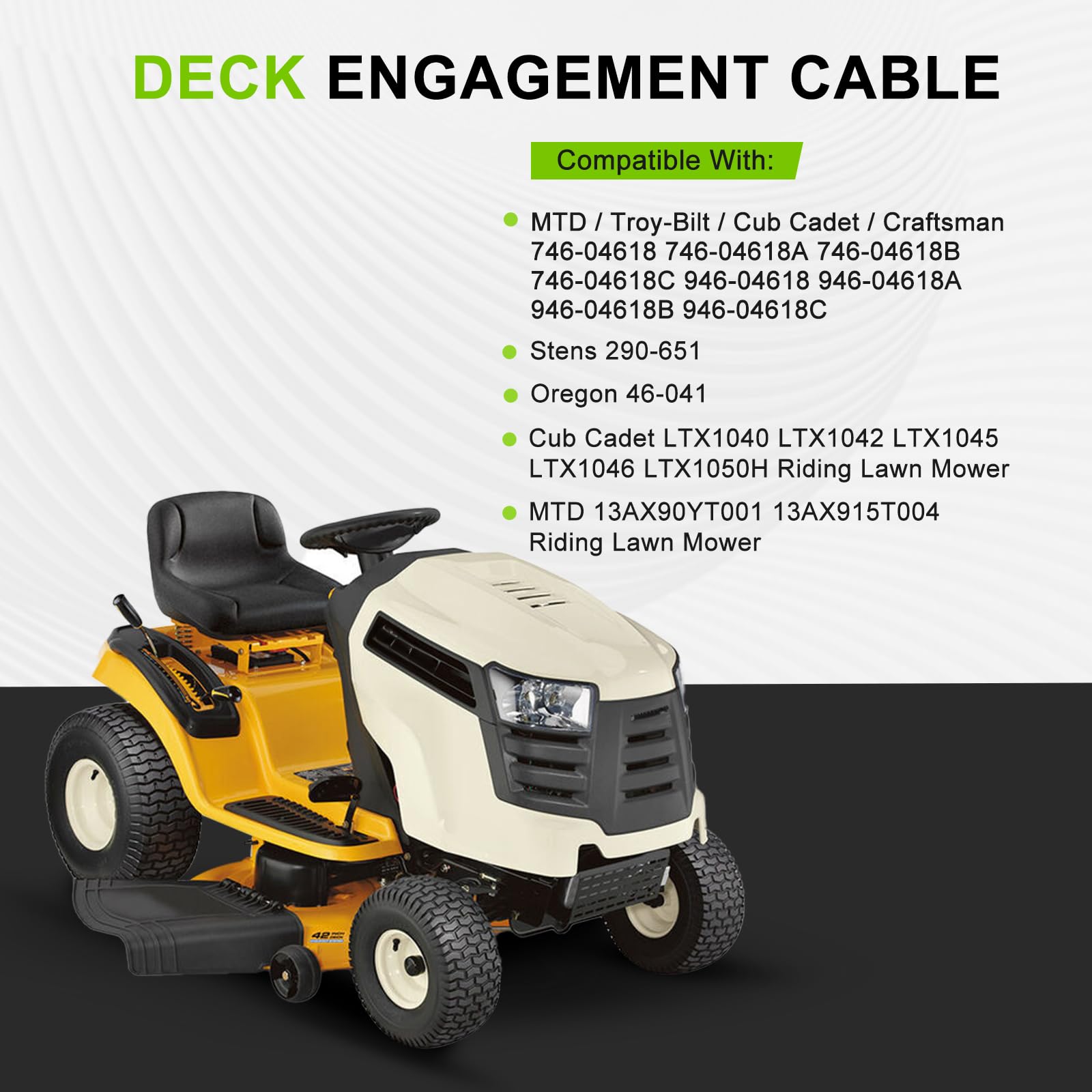 Harbot LTX1045 cable end configuration with Z-bend for proper fit