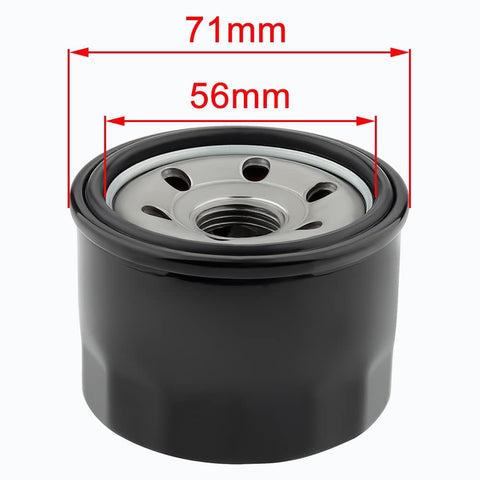 Harbot oil filter fit chart demonstrates model compatibility at a glance.