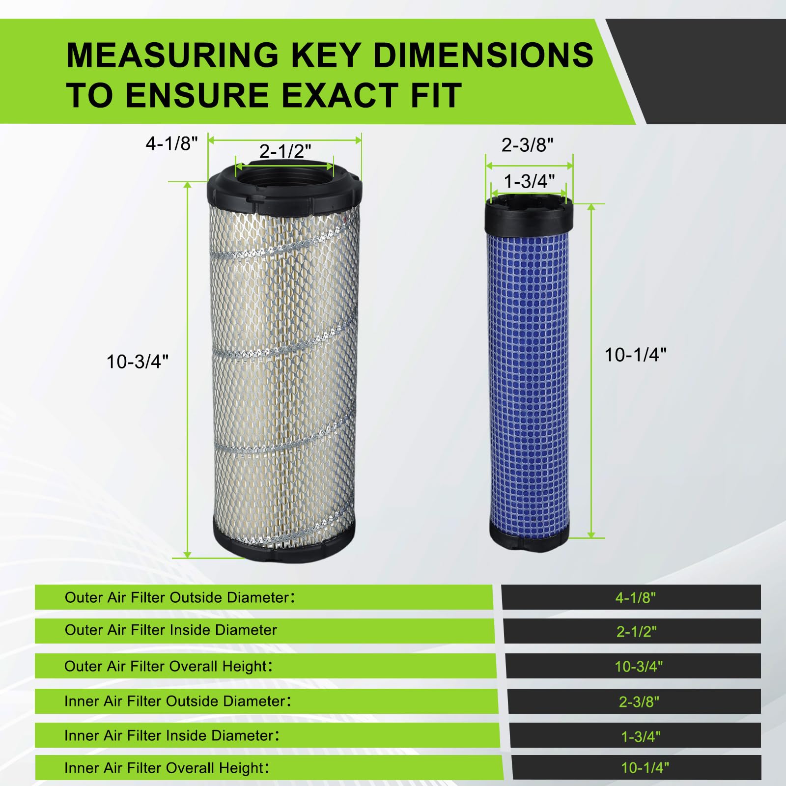 Harbot outer filter cross-section graphic showing durable unwelded spiral liner protection.
