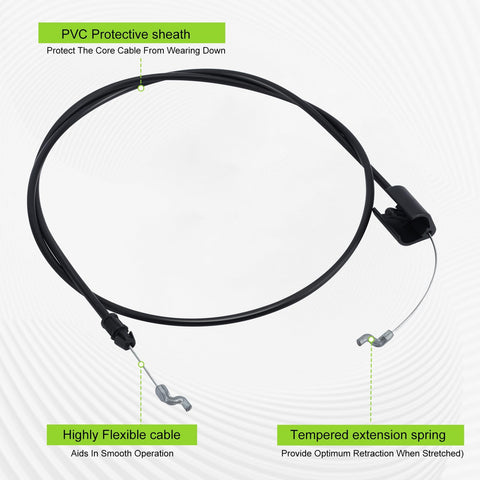 Harbot single-pack replacement cable for easy mower maintenance