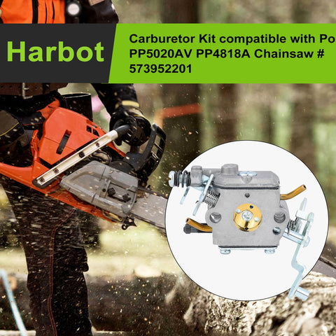 Harbot PP5020AV part list for a full rebuild of your chainsaw.