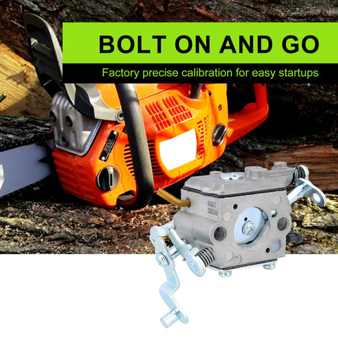 Harbot PP5020AV primer bulb simplifies starting for quick readiness.