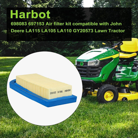 Harbot pre-filter close-up showing snug seal and durable material
