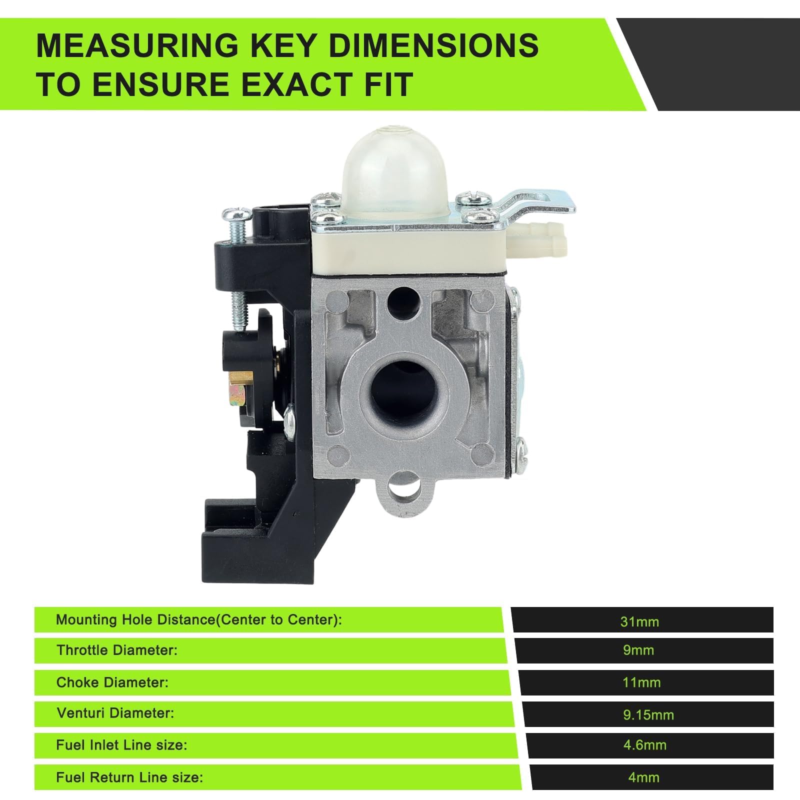 Compatibility across Echo SRM-225 family and attachments.