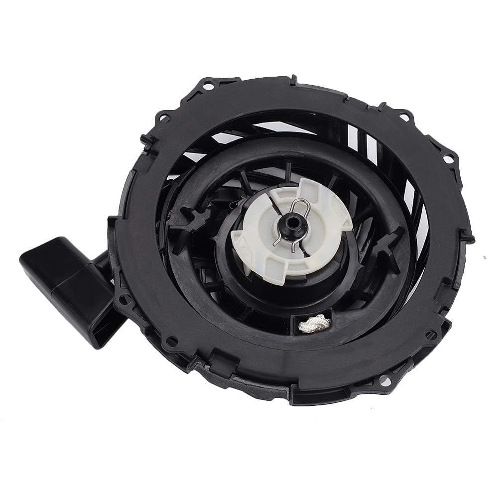 Harbot recoil starter label showing compatibility and part numbers
