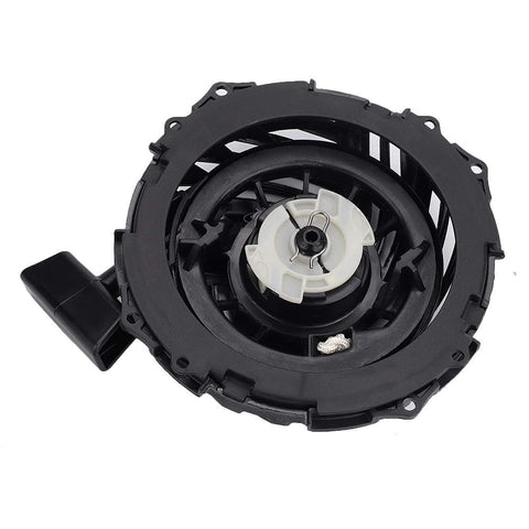 Harbot recoil starter label showing compatibility and part numbers