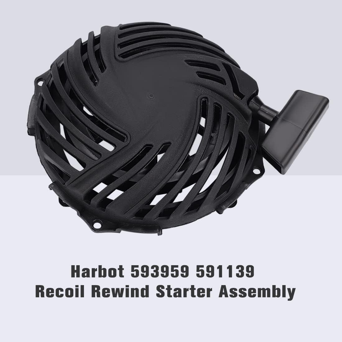 Harbot recoil starter TB200 pull-assembly for dependable mower starts