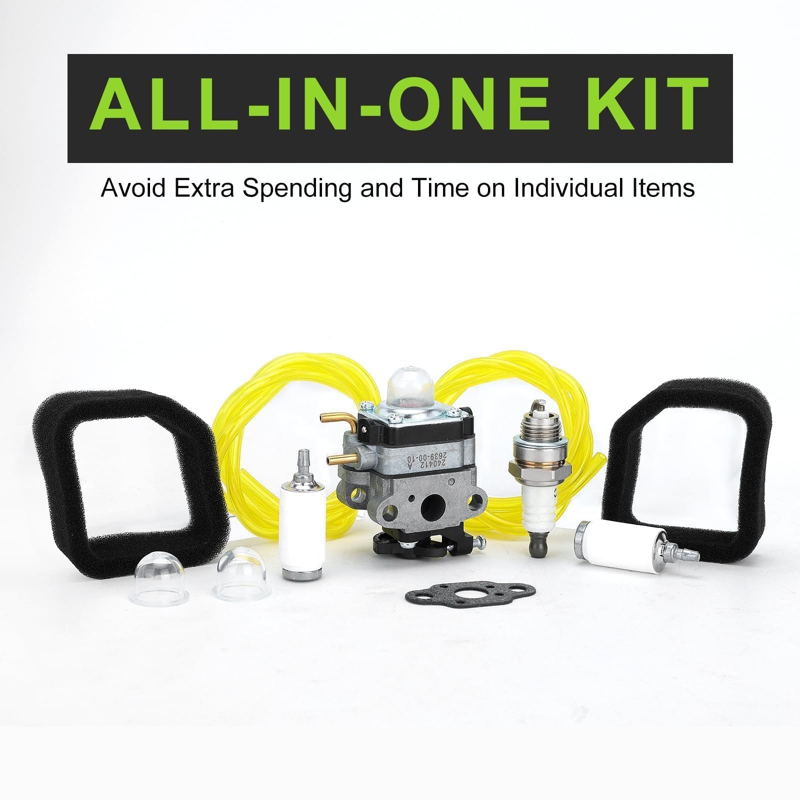 Harbot RY253SS top view with gaskets and filters, supports quick installation