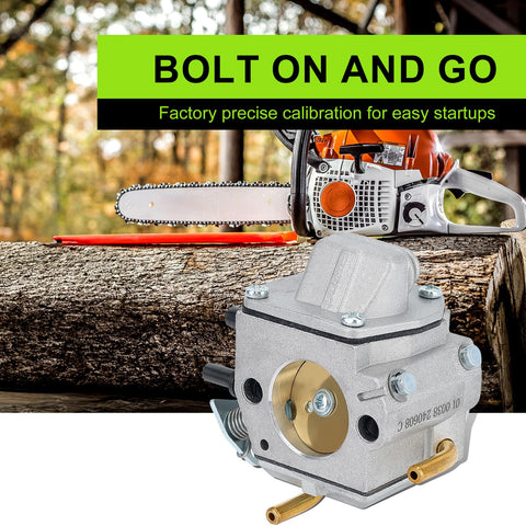 Harbot spark plug included for reliable ignition.