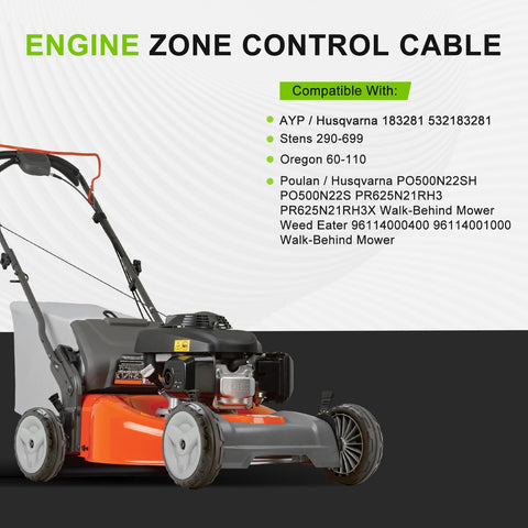 Harbot zone control cable 183281 supports reliable engine response
