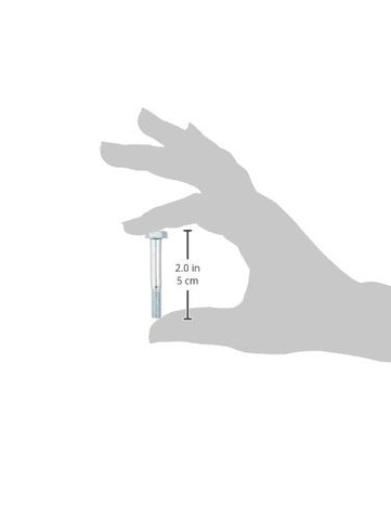 Hard-to-Find Fastener zinc-finish shear pin secures compatible snowblowers against unexpected stress.