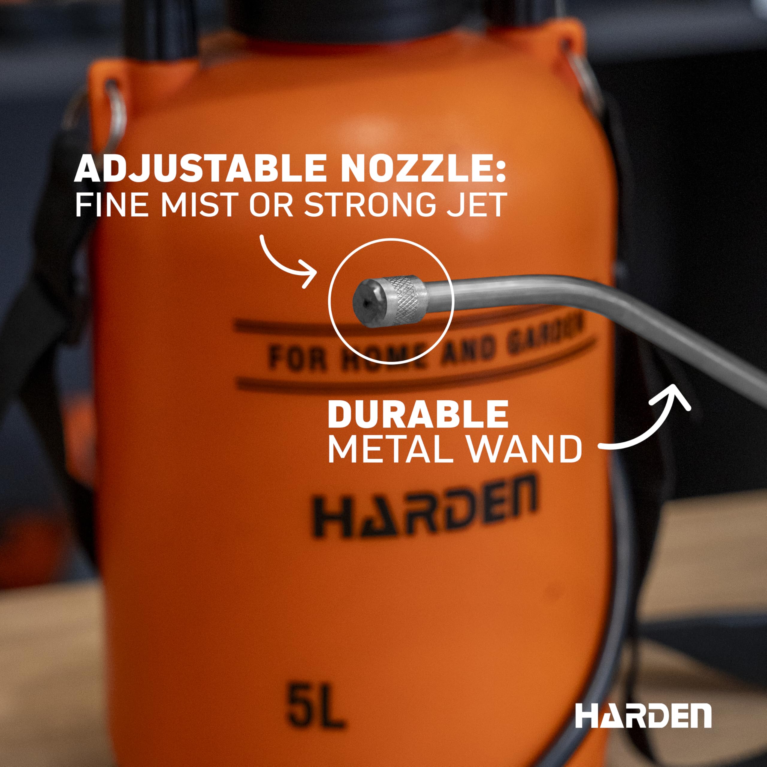 Harden ergonomic handle for comfortable use