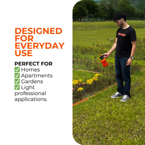 Harden multi-purpose sprayer suitable for gardening, cleaning, misting, and more.