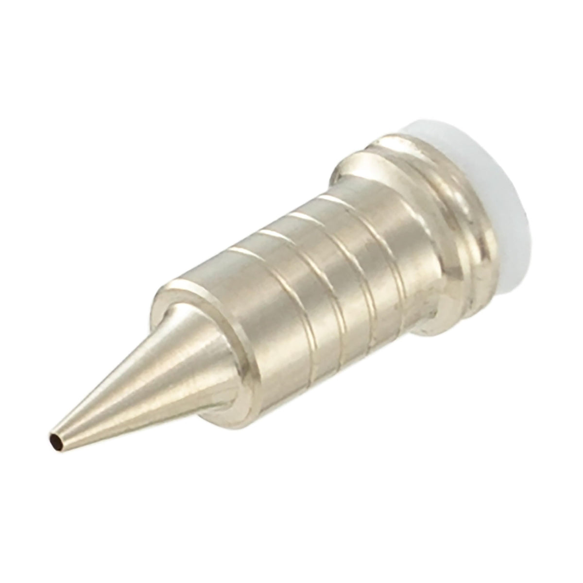 Harder & Steenbeck 2024 0.45mm nozzle with seal for precise atomization and leak resistance.