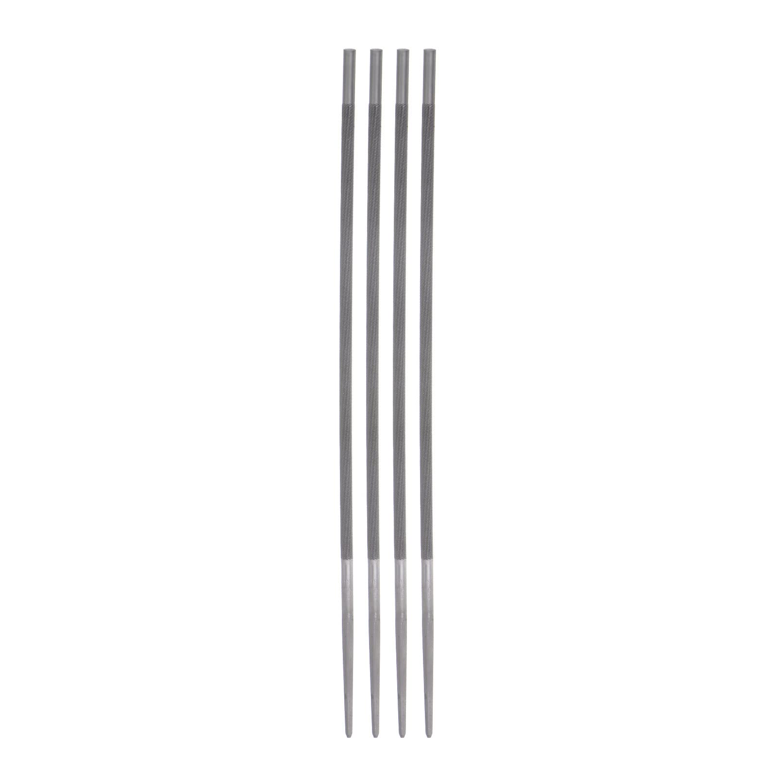 HARFINGTON 4pcs chainsaw file round head for precise sharpening on chains