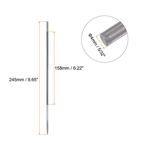 HARFINGTON high-carbon steel file for durable, long-lasting chain maintenance.