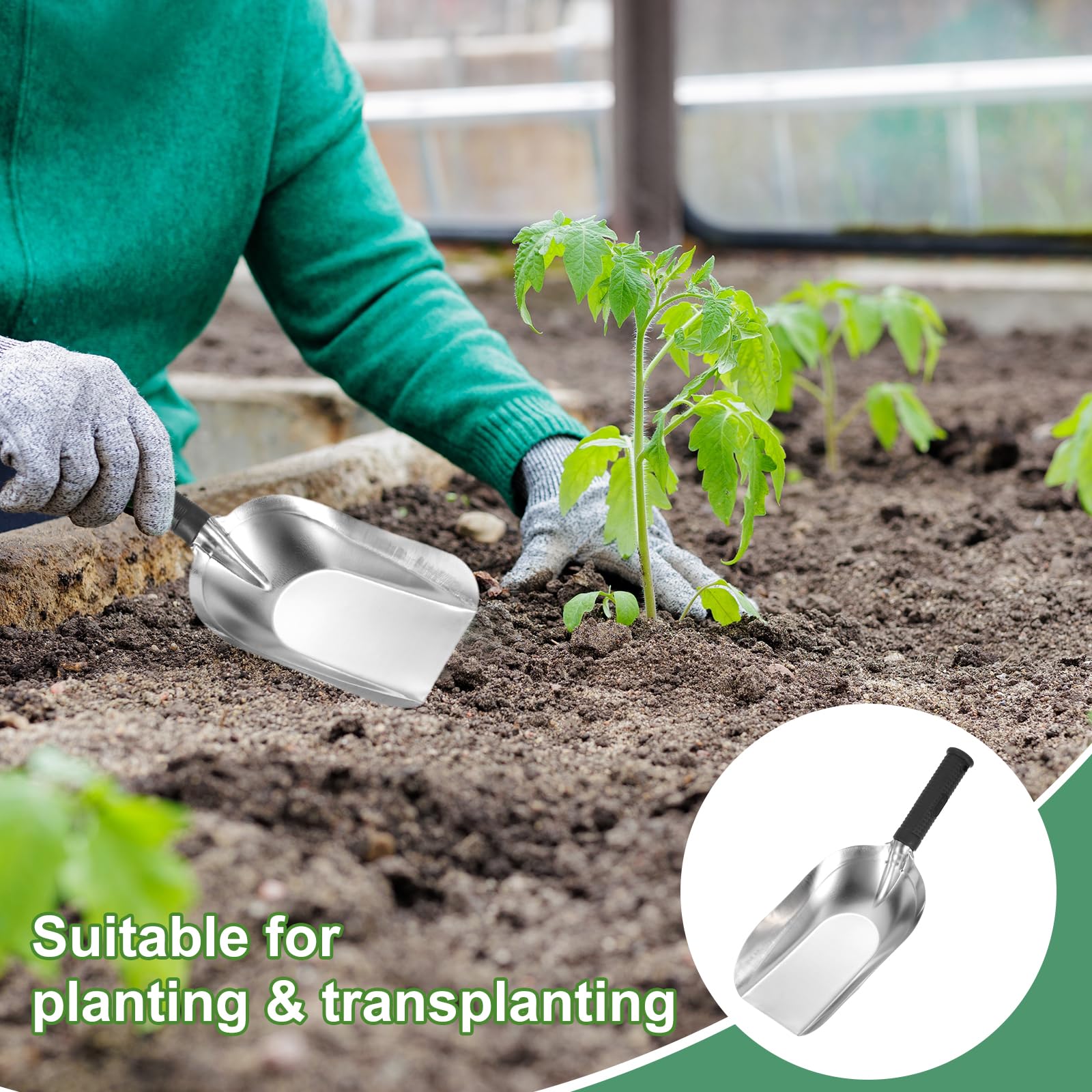 Lightweight yet sturdy HARFINGTON tool for quick garden tasks.