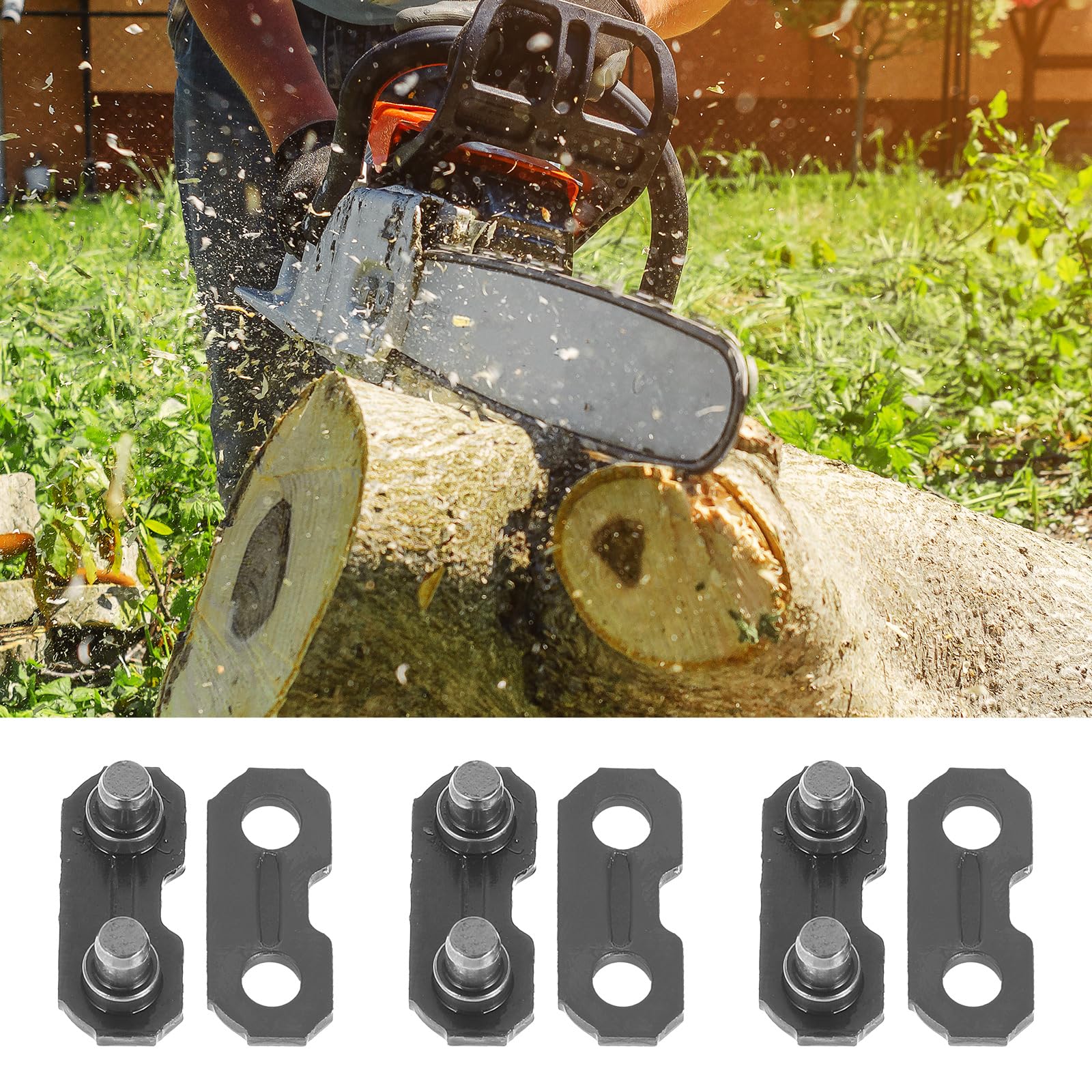 Hariendny 30-pcs links pack supports multiple repairs
