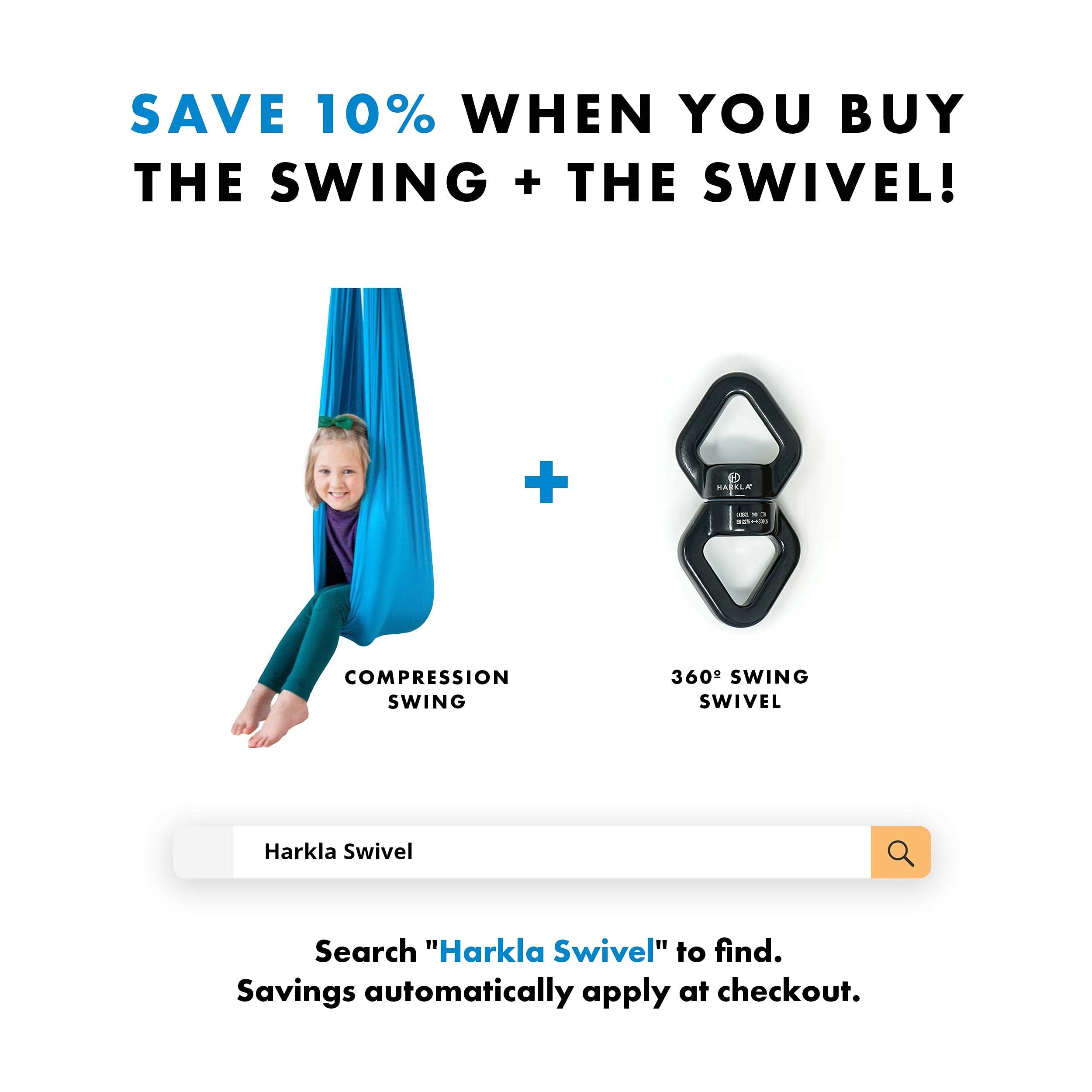 Harkla sensory swing easy to care for and simple to clean