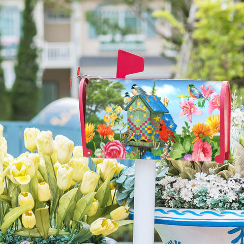 Harooni easy-clean durable mailbox cover maintains color after rain and daily use.
