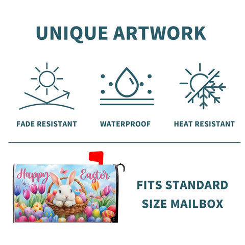 Harooni waterproof Oxford material protects mailbox from sun and rain