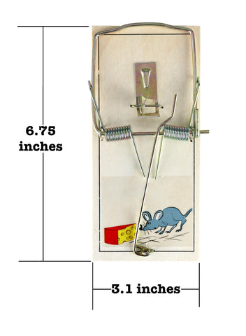 Harrier Hardware rat trap features a durable metal plate for quick rodent response