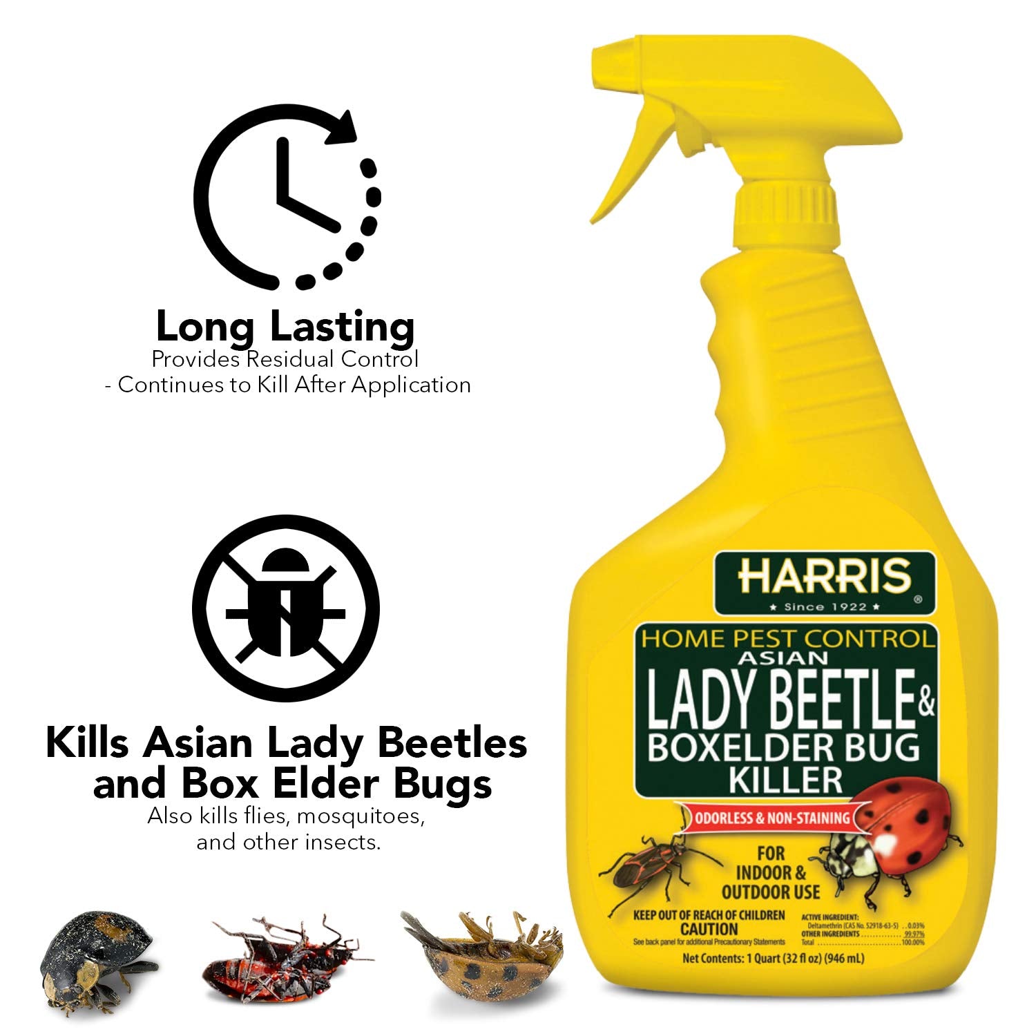 Harris label highlights EPA registration for residential settings