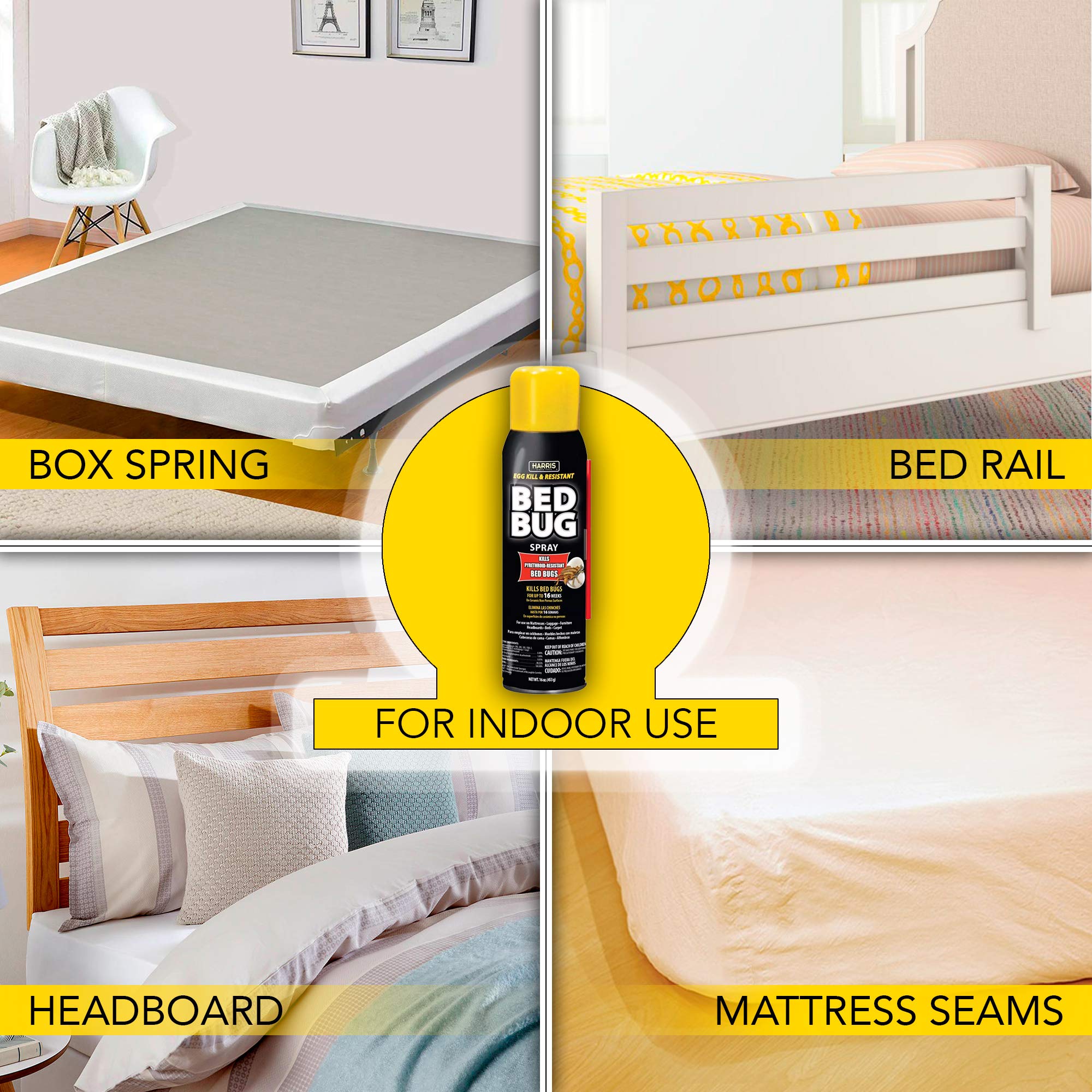 HARRIS Bed Bug Killer EPA registered label details