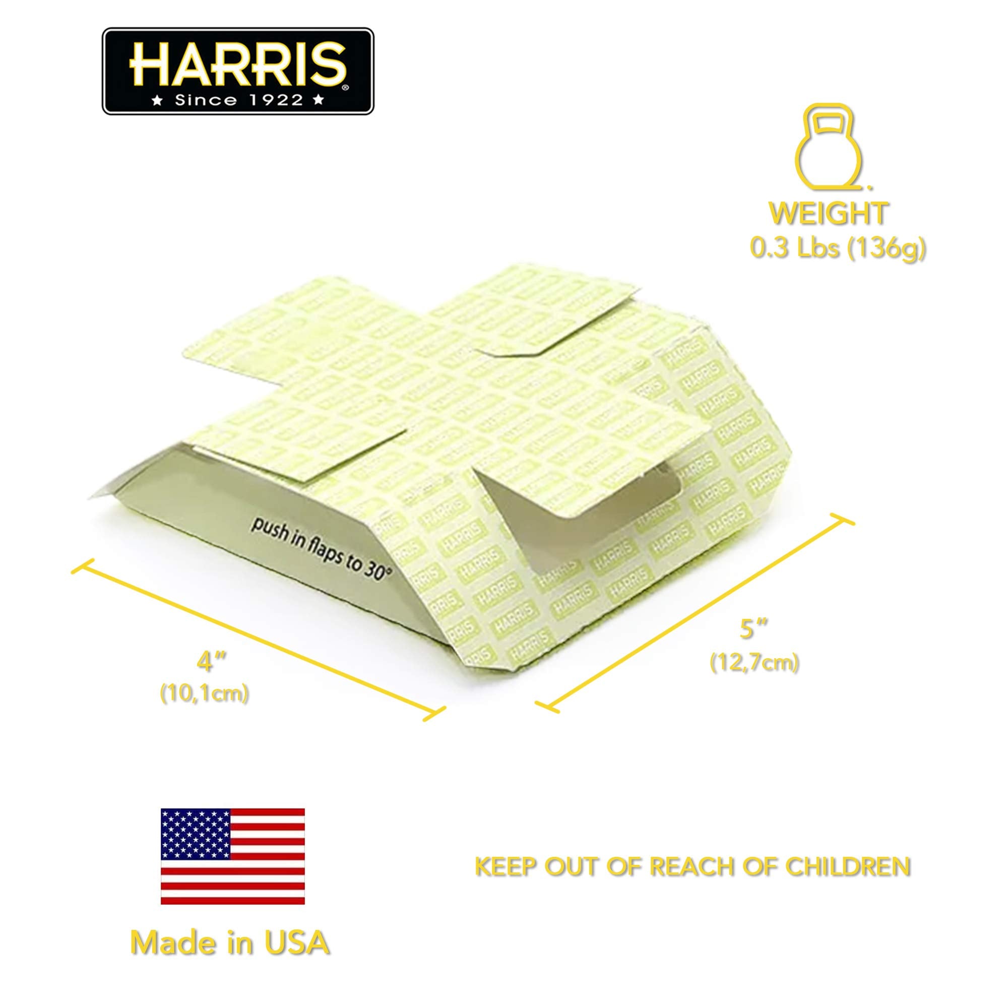 HARRIS traps versatile for residential and commercial monitoring.