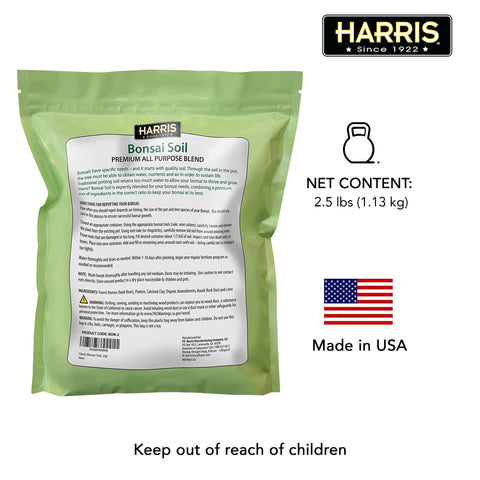 HARRIS Bonsai Soil 2qt bag suited for one or multiple bonsai