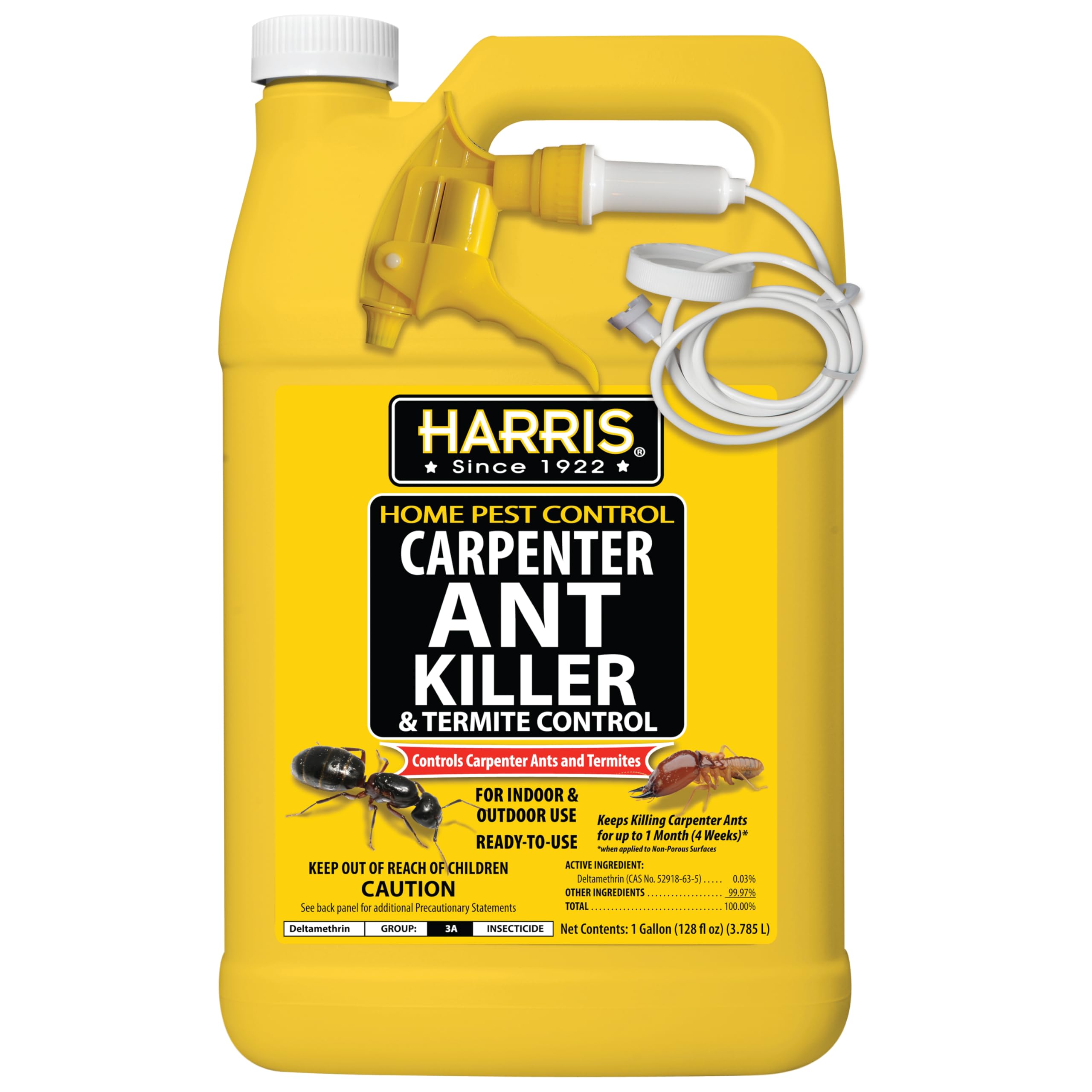 HARRIS Carpenter Ant Killer with trigger spray for targeted indoor treatment.